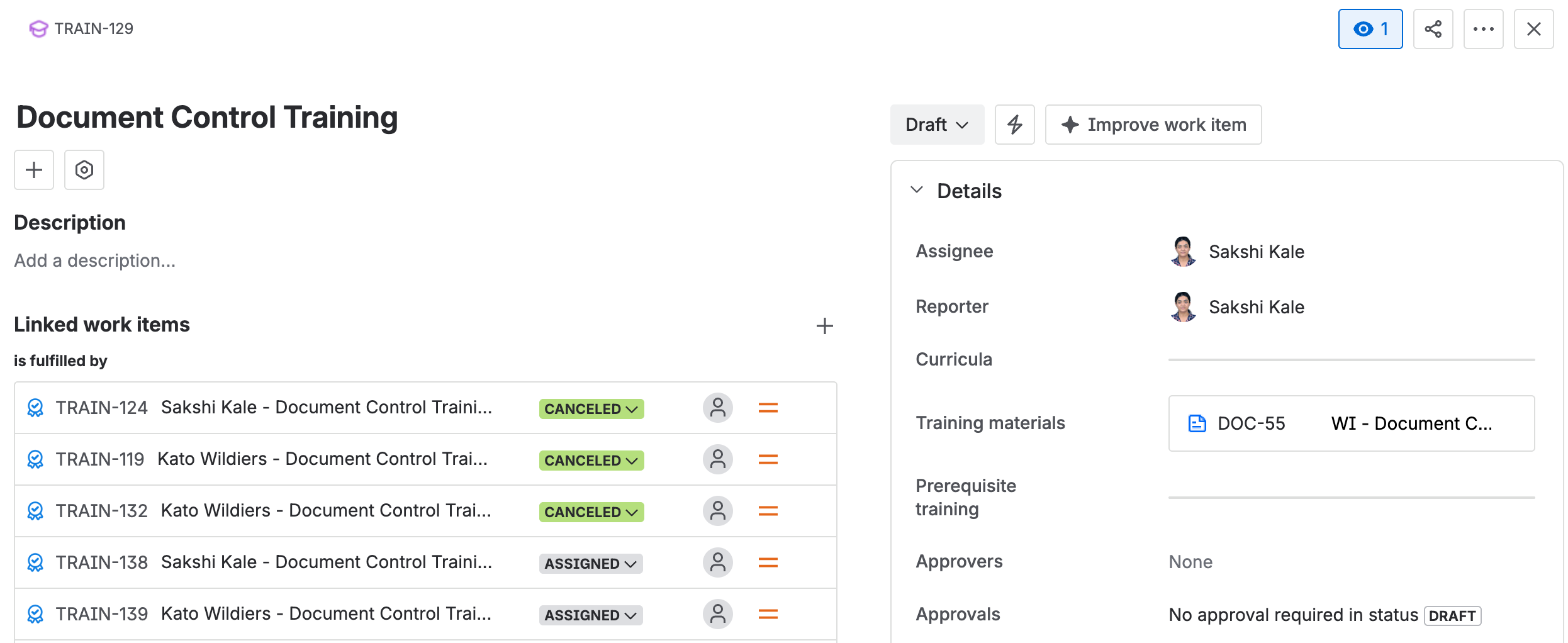 The fields that define how the training runs and how it is verified.